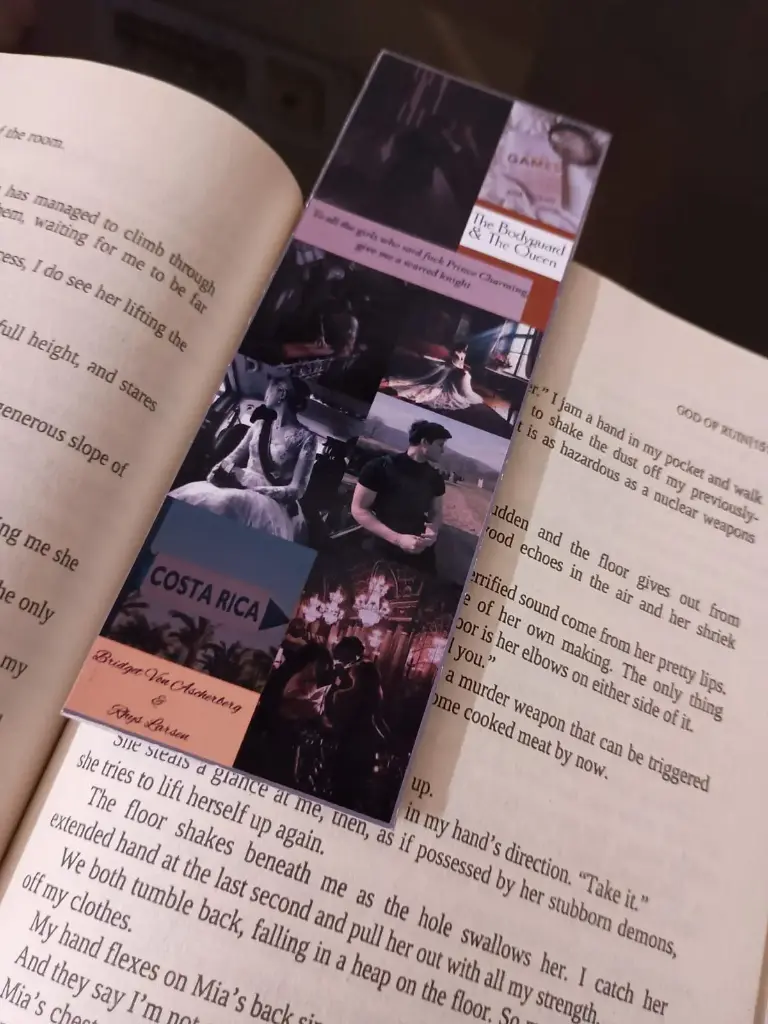 Twisted games bookmark